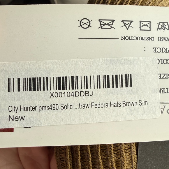 Pamoa "City Hunter" Straw/Linen Fedora – Summer Ready! - Picture 7 of 7